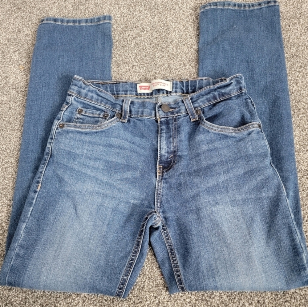 Levi's 511 Slim Boys Blue Jeans - 14R